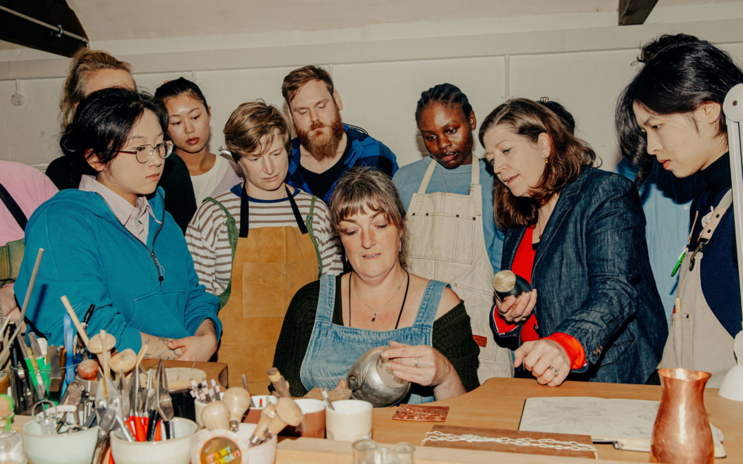 Two-day silversmithing taster for metalworkers in further education