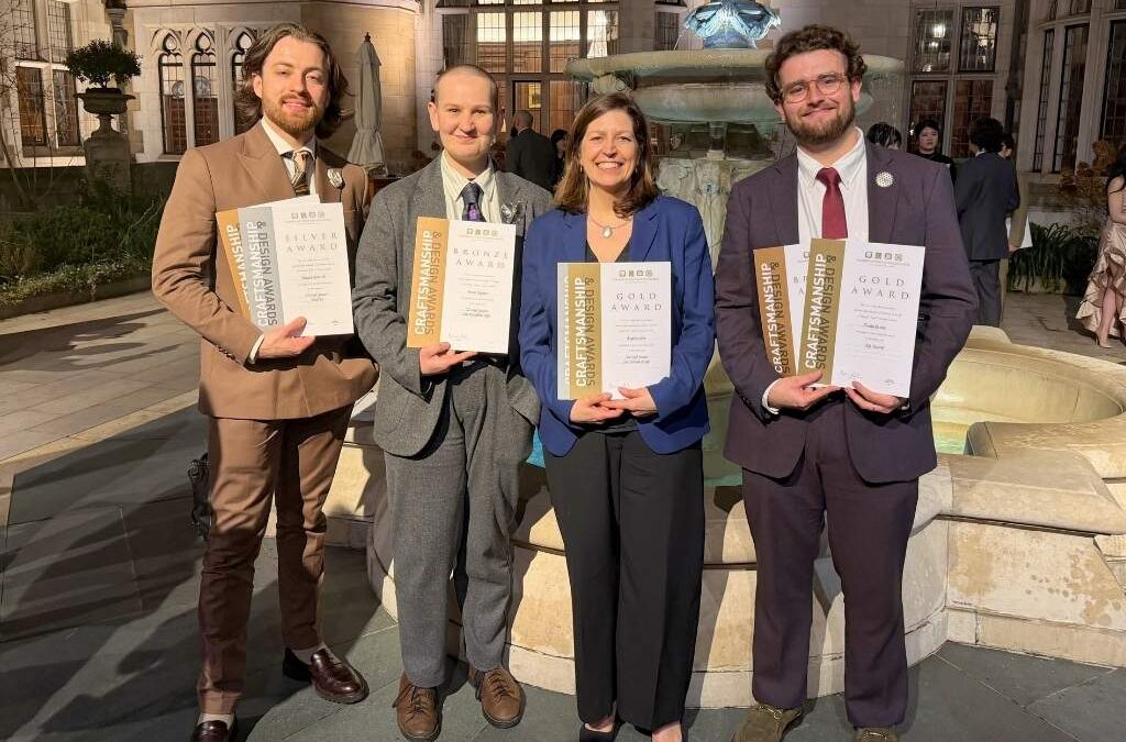 Bishopsland Cohort and Fellows celebrate success at the Goldsmiths’ Craft & Design Council Awards 2026
