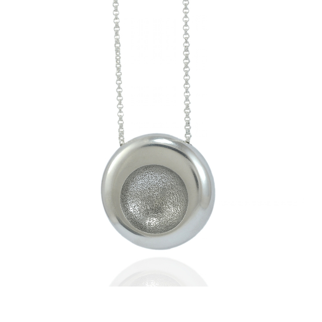 Radius Concave Texture Pendant