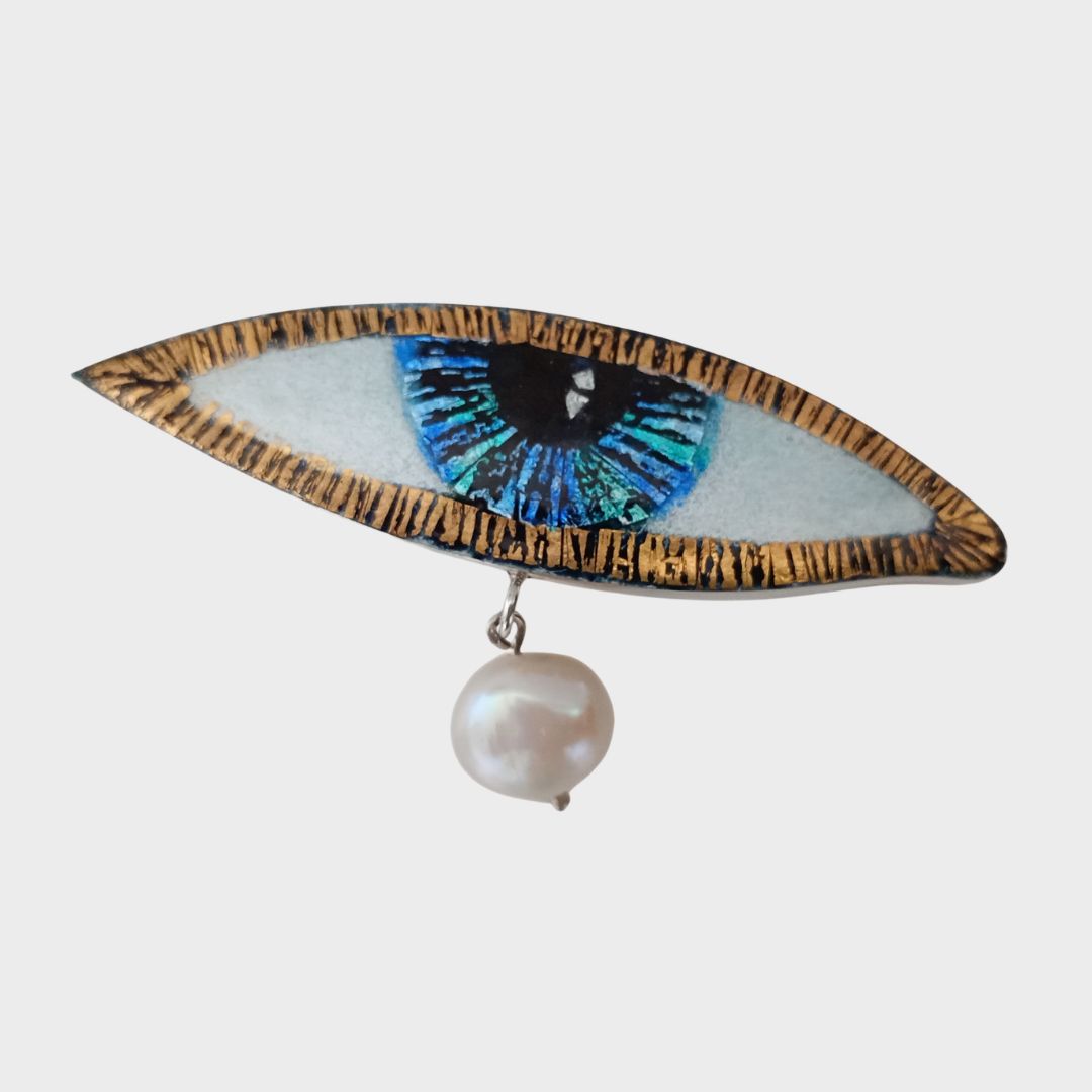 Small Eye Brooch