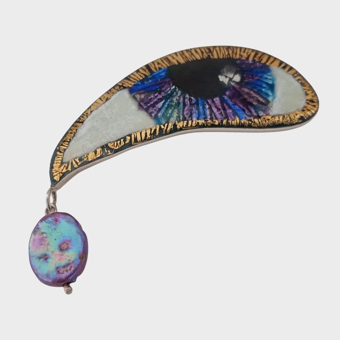 Medium Eye Brooch
