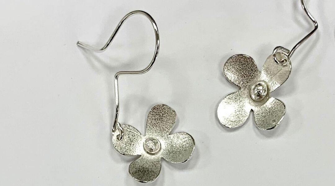 Make a Pair of Silver Drop Earrings